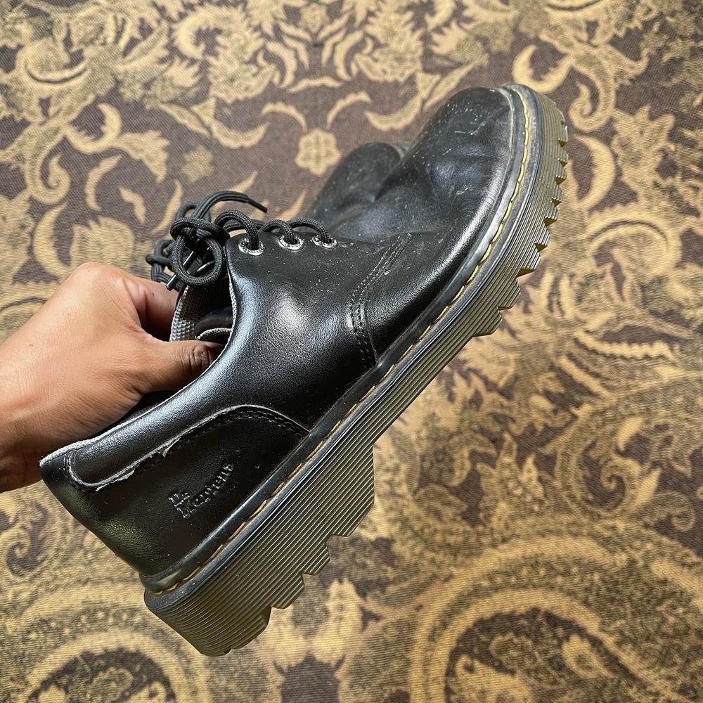 Dr. Martens Kent AW004 Black Oxford 3 Eyed Lace Up Casual Shoes Mens Size 10M